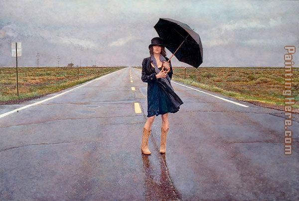The Road Less Traveled painting - Steve Hanks The Road Less Traveled art painting